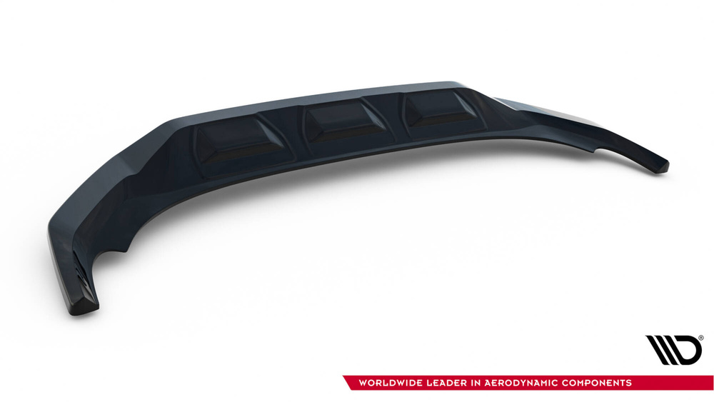 Maxton Design Audi Q7/SQ7 S-Line Front Lip - Gloss (Mk2 2019-2023) 2 Maxton Design Audi Q7/SQ7 S-Line Front Lip - Gloss (Mk2 2019-2023) - Image 2