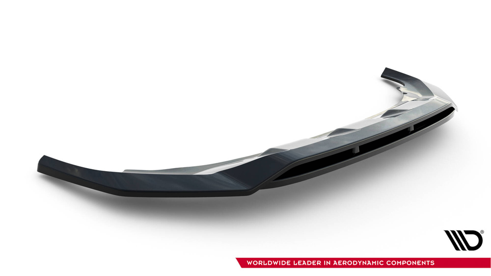 Maxton Design Audi Q7/SQ7 S-Line Front Lip - Gloss (Mk2 2019-2023) 3 Maxton Design Audi Q7/SQ7 S-Line Front Lip - Gloss (Mk2 2019-2023) - Image 3