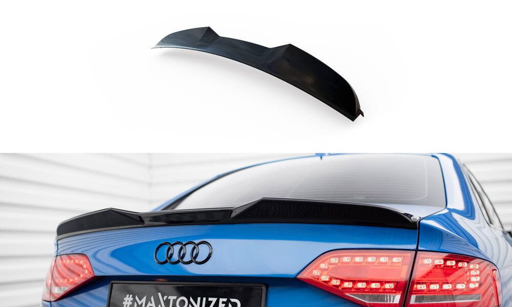 Maxton Design Audi A4 B8 Spoiler - 3D Gloss (2008-2015) 1 Maxton Design Audi A4 B8 Spoiler - 3D Gloss (2008-2015)