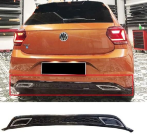 VW Polo Mk6 17-21 SE R-Line Style Rear Diffuser