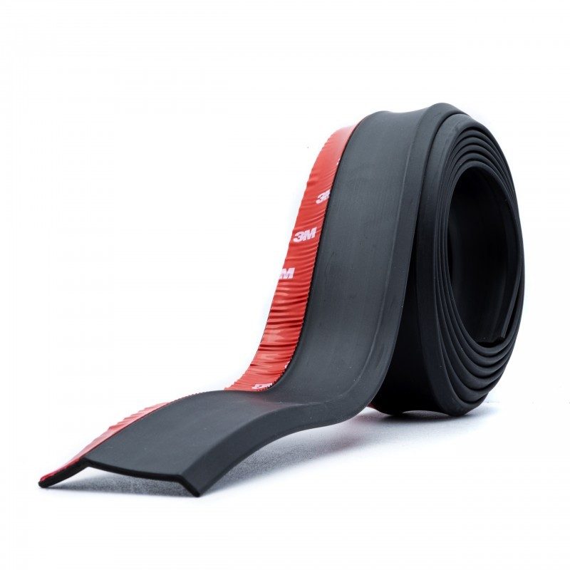 Universal Add on Lip - Black 3 protective rubber for bumper (2)
