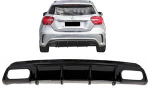 Mercedes A-Class W176 AMG-Line AMG Style Gloss A45 Diffuser