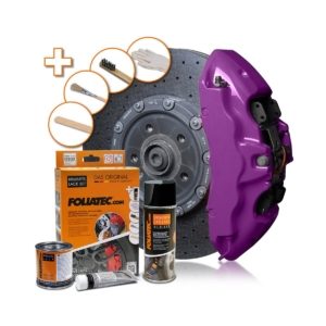 Foliatec Brake Caliper Paint Kit - 3 Components - 20+ Colours Available! - Violet/Purple 7 thumb 1 1