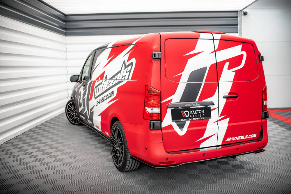 Maxton Design Mercedes Vito W447 20+ Rear Lip - Gloss (2020+) 4 ME VI W447F RD1G+RD2G c