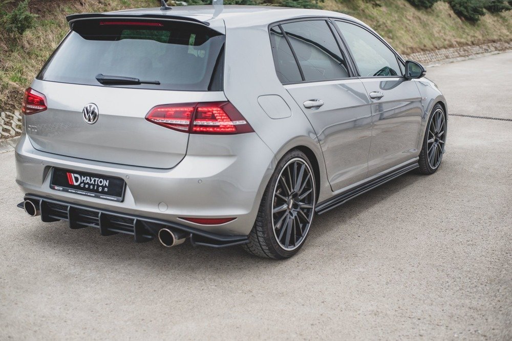 Maxton Design VW Golf 7 GTi Durability Side Skirt Extensions 2 VWGO7GTICNC SD1B c