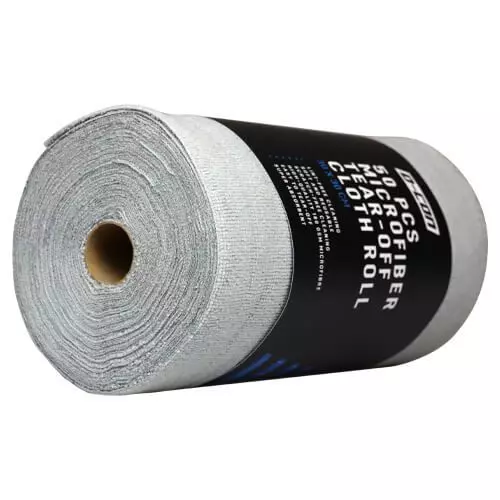D-CON Workhorse Microfiber Towel Gray Roll 30x30cm - 50 Pieces 3 carcare24.eu d mic 351 glo r d con workhorse microfiber towel grey 30x30cm sh roll 2 jpg