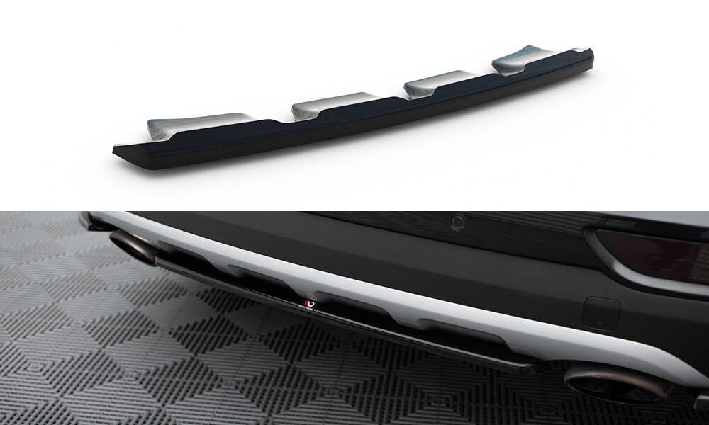 Maxton Design Kia Sportage 15-18 GT-Line Rear Central Splitter- Gloss (2015-2018) 1 Maxton Design Kia Sportage 15-18 GT-Line Rear Central Splitter- Gloss