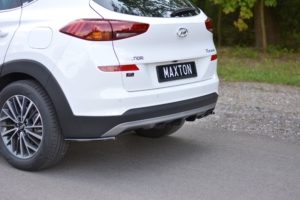 Maxton Design Hyundai Tucson Facelift Rear Spats - Gloss (2021-2024)