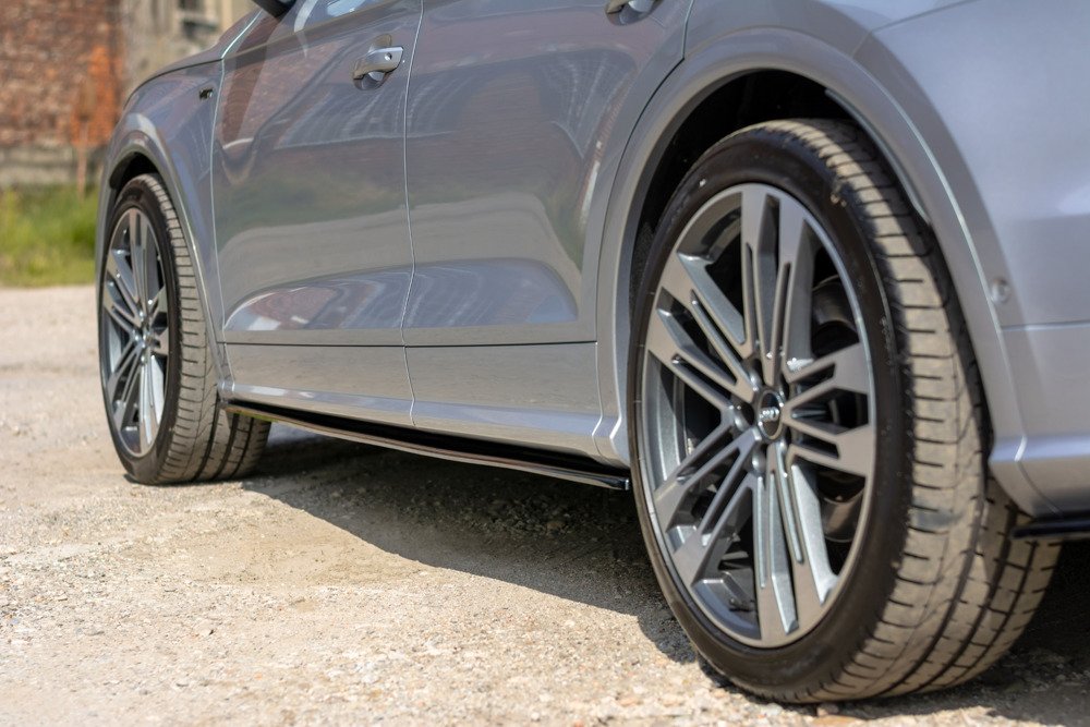 Maxton Design Audi Q5 Mk2 S-Line Side Skirt Extensions- Gloss (2017+) 4 eng pm SIDE SKIRTS DIFFUSERS Audi SQ5 Q5 S line MkII 8580 1