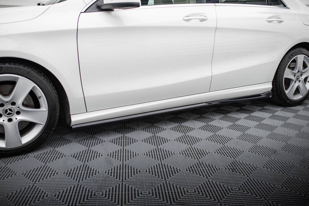 Maxton Design Mercedes CLA C117 Facelift SE Side Skirt Extensions - Gloss (2017-2019) 4 eng pm Side Skirts Diffusers Mercedes Benz CLA C117 Facelift 20871 5