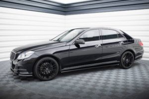 Maxton Design Mercedes E-Class w212 SE Side Skirt Extensions - Gloss