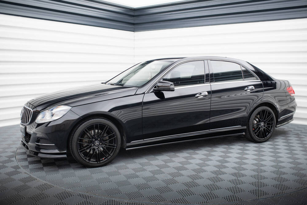 Maxton Design Mercedes E-Class w212 SE Side Skirt Extensions - Gloss 1 Maxton Design Mercedes E-Class w212 SE Side Skirt Extensions - Gloss