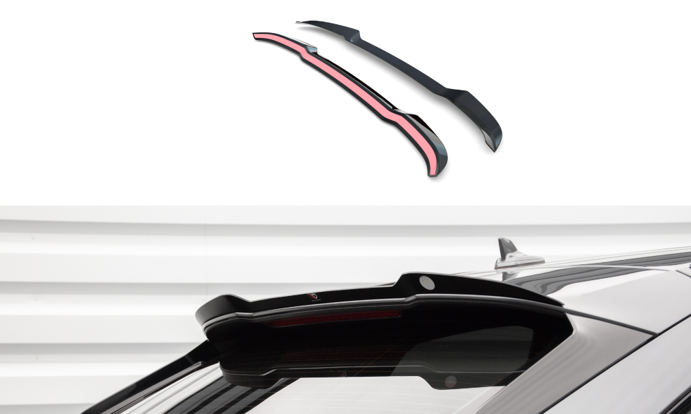 Maxton Design Audi Q5 Mk2 Facelift Sportback Spoiler - Gloss (2020+) 2 eng pm Upper Spoiler Cap Audi SQ5 Sportback Mk2 Facelift 18463 2