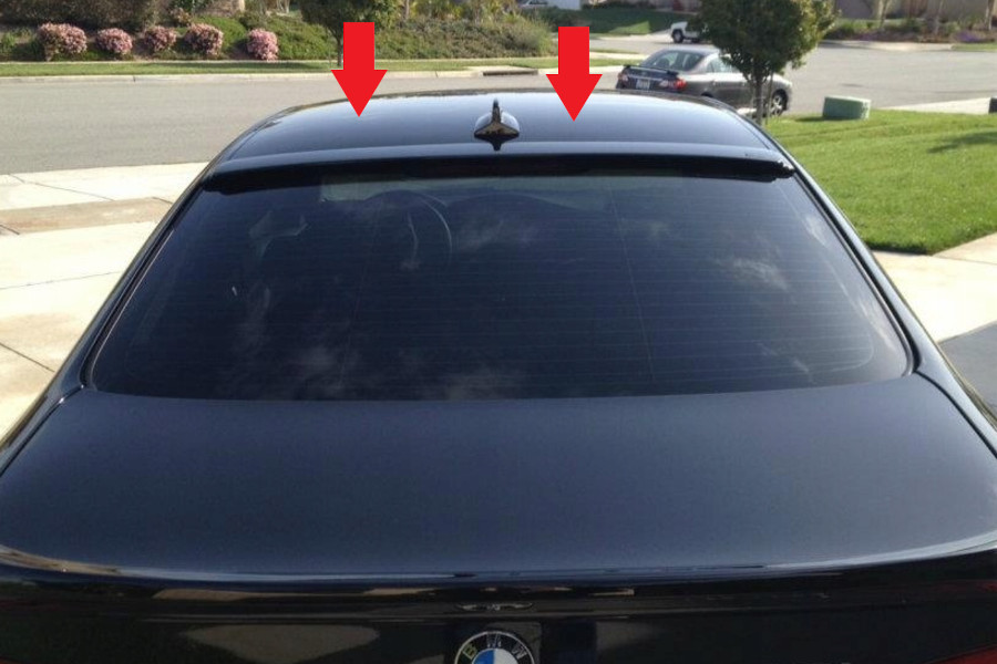 BMW E92 Coupe Roof Spoiler 6 BMW E92 Coupe Roof Spoiler - Image 6