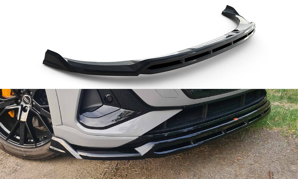 Maxton Design Audi E-Tron Front Lip v1 - Gloss (2018-2022) 2 eng pl Front Splitter Audi e Tron S Line 20794 6