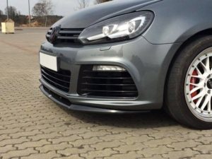Maxton Design VW Golf 6 R20 Cupra Style Front Lip - Gloss (2008-2012)