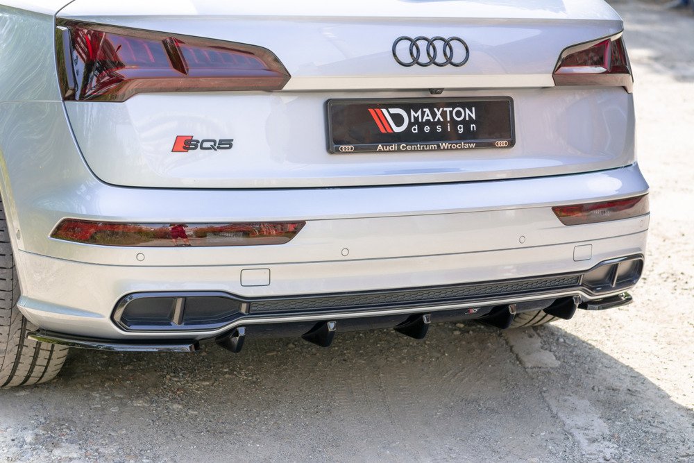 Maxton Design Audi Q5 Mk2 S-Line Rear Diffuser - Gloss (2017+) 1 Maxton Design Audi Q5 Mk2 S-Line Rear Diffuser - Gloss