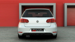 Maxton Design VW Golf 6 GTi Diffuser - Twin Left Design (2008-2012)