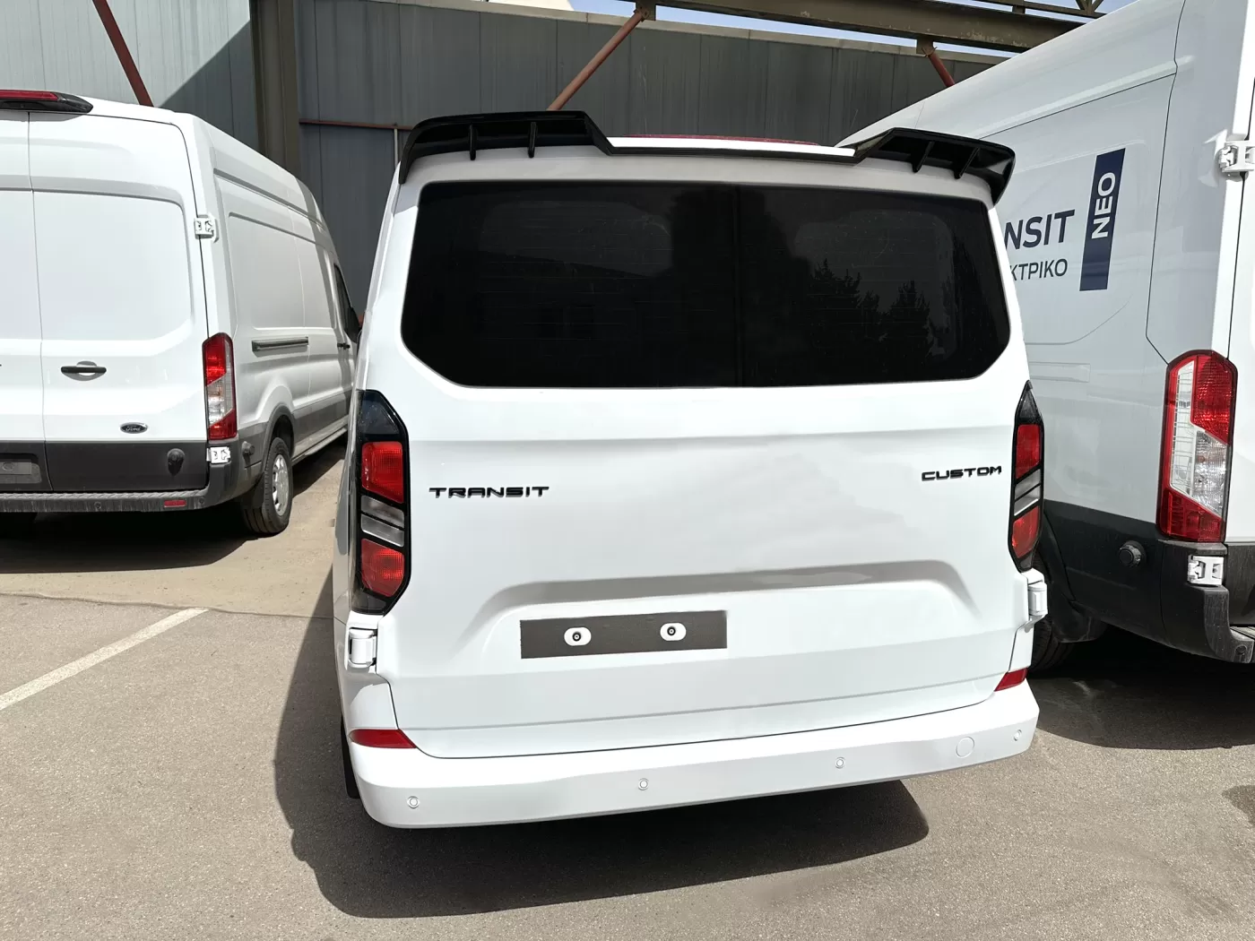 Ford Transit Custom Mk2 Single Door Spoiler (Mk2 2023+) 4 Ford Transit Custom Mk2 Single Door Spoiler (Mk2 2023+) - Image 4