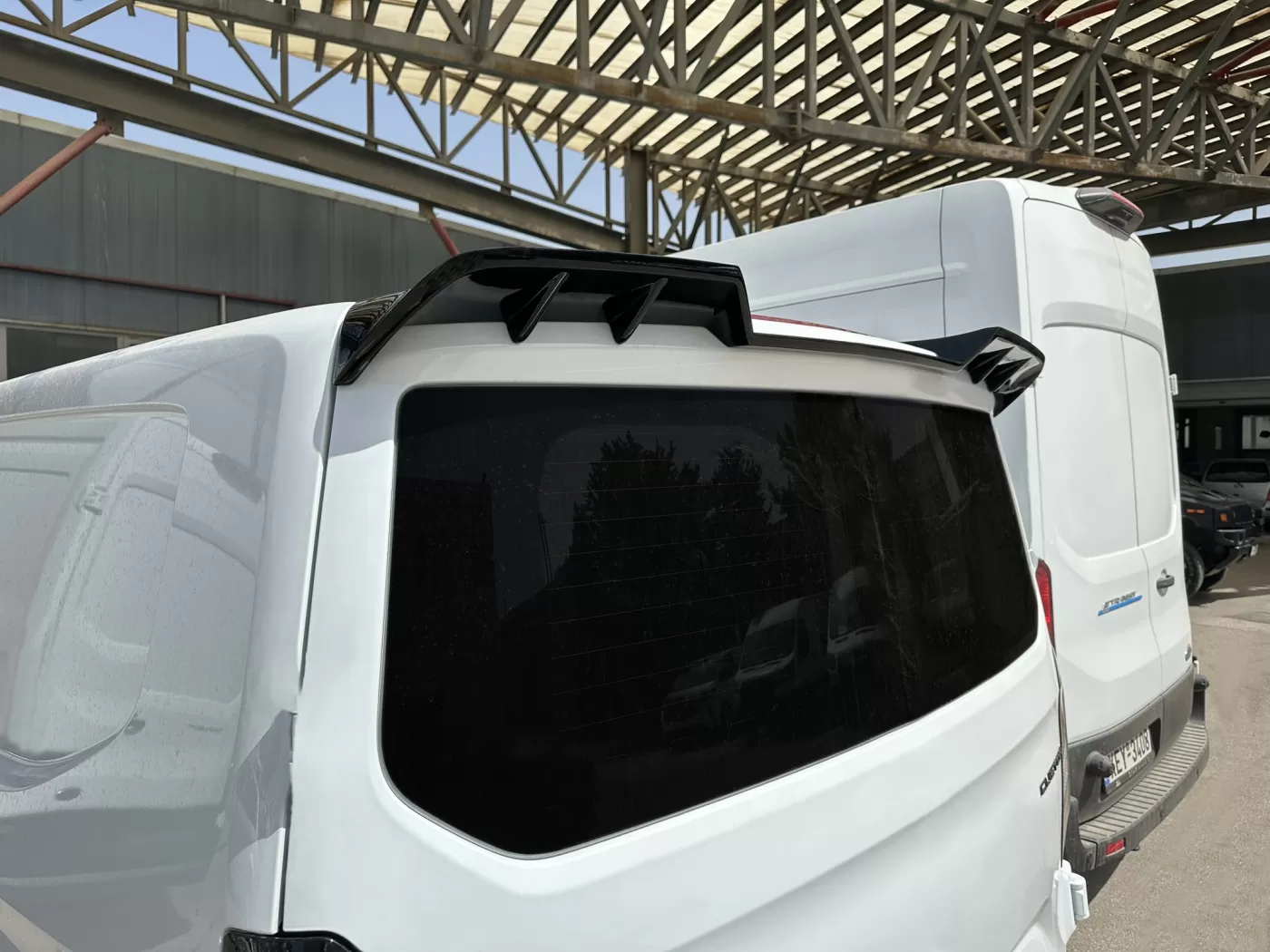 Ford Transit Custom Mk2 Single Door Spoiler (Mk2 2023+) 3 Ford Transit Custom Mk2 Single Door Spoiler (Mk2 2023+) - Image 3