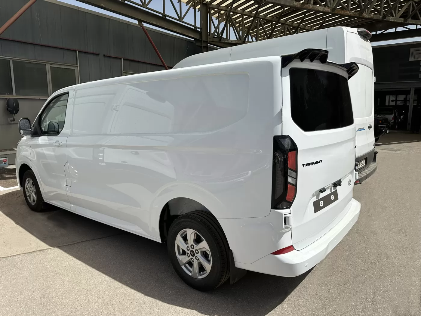 Ford Transit Custom Mk2 Single Door Spoiler (Mk2 2023+) 2 Ford Transit Custom Mk2 Single Door Spoiler (Mk2 2023+) - Image 2