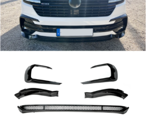 VW T6.1 Front Lip/Grill Surround - Gloss Black 11 VW T6.1 Front Lip/Grill Surround - Gloss Black