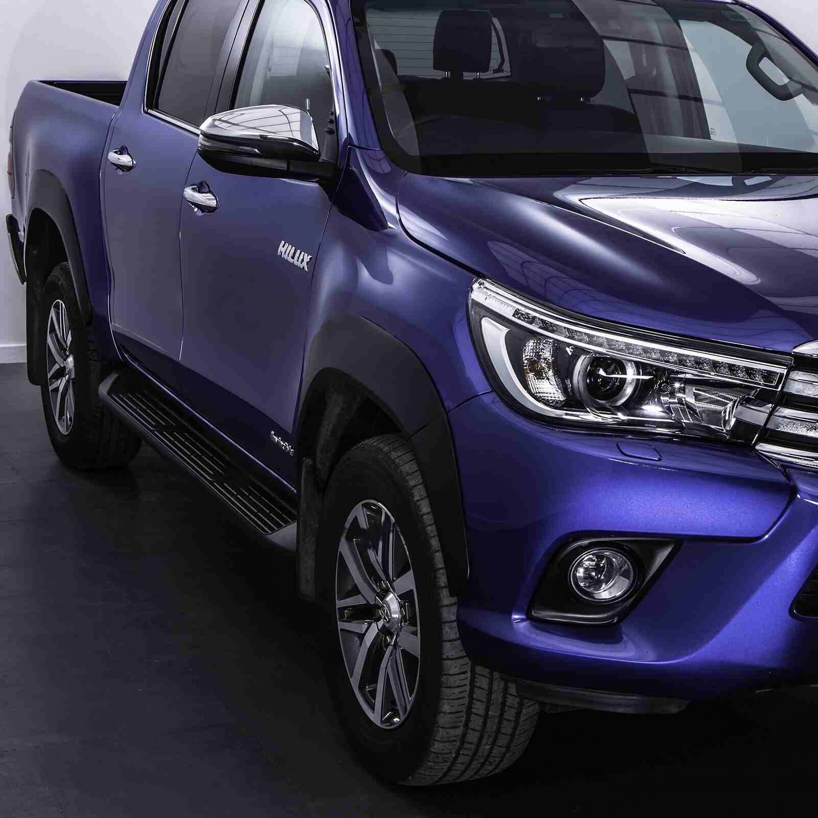 Toyota Hilux 15-21 OEM Style / Smooth Wheel Arches 2 TSFF001 03 FITTED transformed