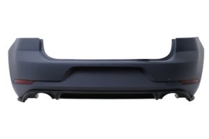 VW Golf 7.5 GTi Style Rear Bumper - Golf 7 12-17 Fit