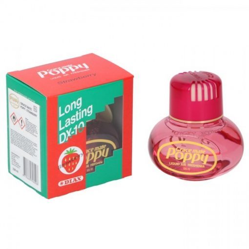 Poppy Air Freshener 6 car air freshener poppy grace mate aroma of strawberry 150ml 510x510