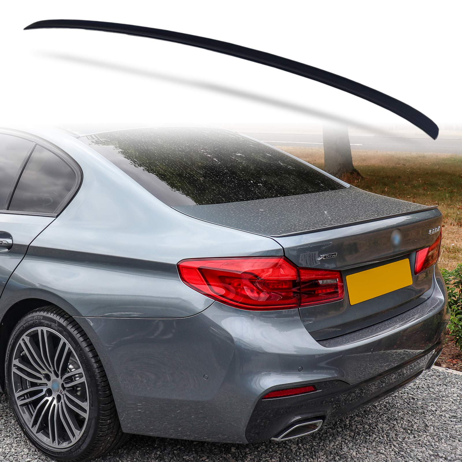 BMW G30 Msport Bodykit Combo - Gloss Black 7 g30 m5