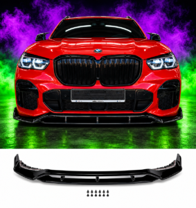 BMW X5 G05 Msport Front Lip - Gloss (2018-2022) 9 BMW X5 G05 Msport Front Lip - Gloss (2018-2022)