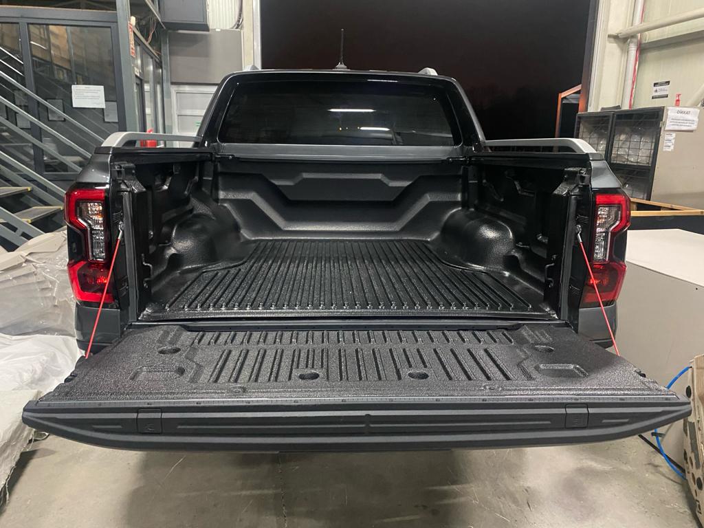 Ford Ranger Rear Bed Liner - Plastic (2012-2023) 1 Ford Ranger Rear Bed Liner - Plastic