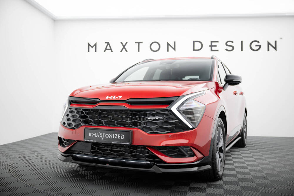 Maxton Design Kia Sportage Mk5 GT-Line Front Splitter - v1 Gloss