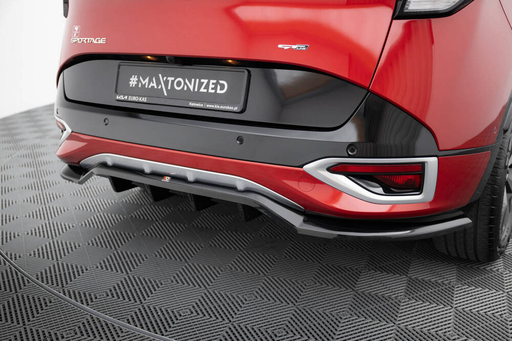 Maxton Design Kia Sportage Mk5 GT-Line Rear Splitter - Gloss (2015-2018) 2 Maxton Design Kia Sportage Mk5 GT-Line Rear Splitter - Gloss (2015-2018) - Image 2