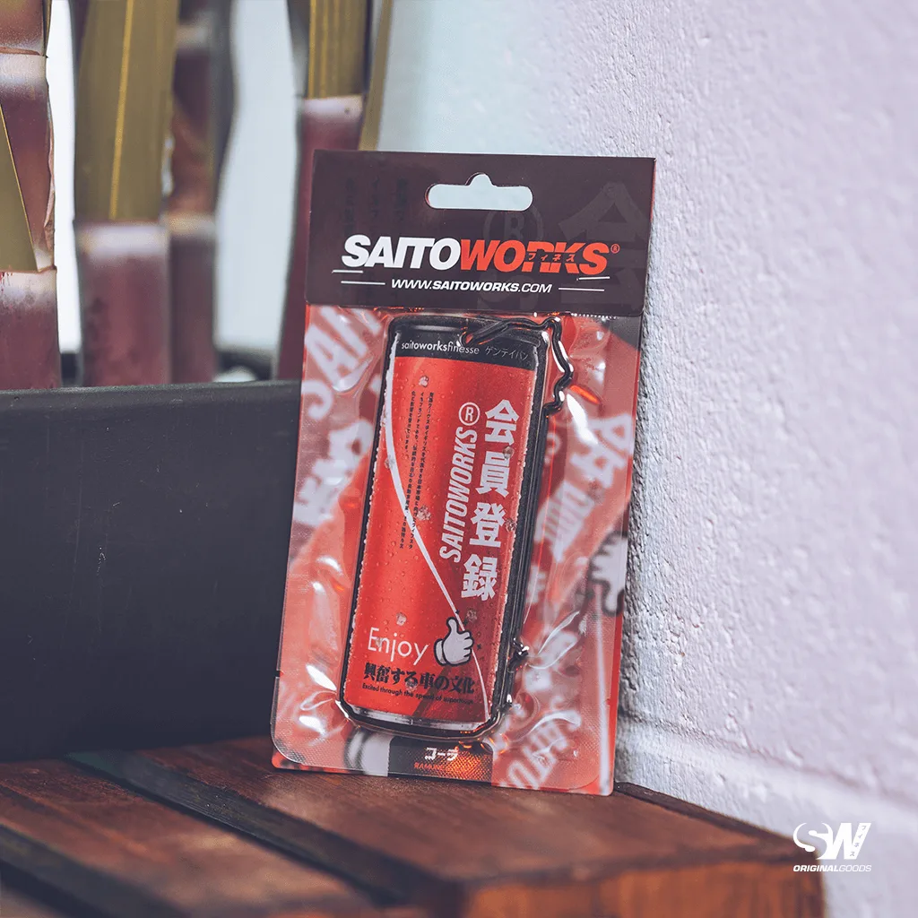 SAITOWORKS Ramune Cola Can Car Air Freshener – Cola 1 SAITOWORKS Ramune Cola Can Car Air Freshener – Cola