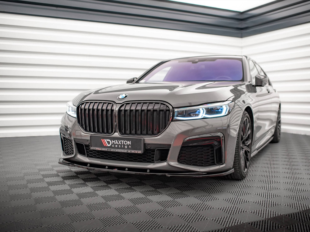 Maxton Design BMW 7 Series G11 19+M-Sport Front Lip v1 - Gloss (2019+) 1 Maxton Design BMW 7 Series G11 19+M-Sport Front Lip v1 - Gloss