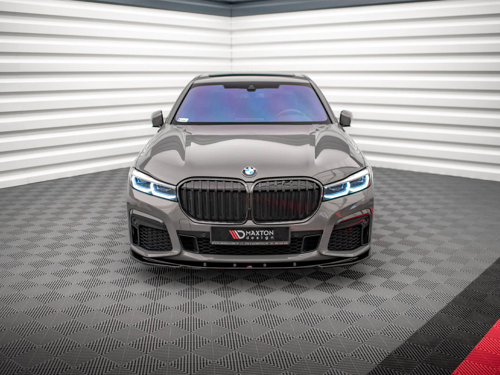 Maxton Design BMW 7 Series G11 19+M-Sport Front Lip v1 - Gloss (2019+) 2 Maxton Design BMW 7 Series G11 19+M-Sport Front Lip v1 - Gloss (2019+) - Image 2