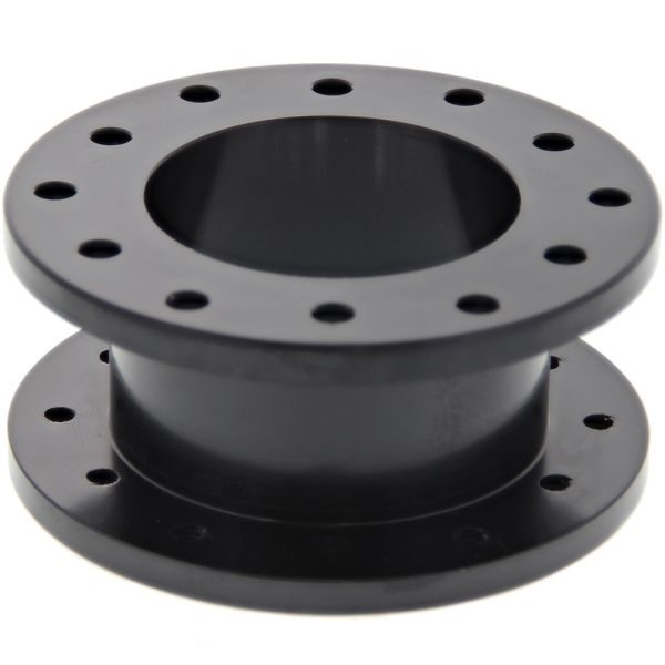 Universal 3 Inch Steering Wheel Hub Spacer - Aluminum Adapter Kit, Black Or Gold - View #5