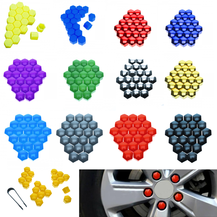 Extremo 17MM Wheel Bolt Caps - Various Colours 1 Extremo 19MM Wheel Bolt Caps - Various Colours