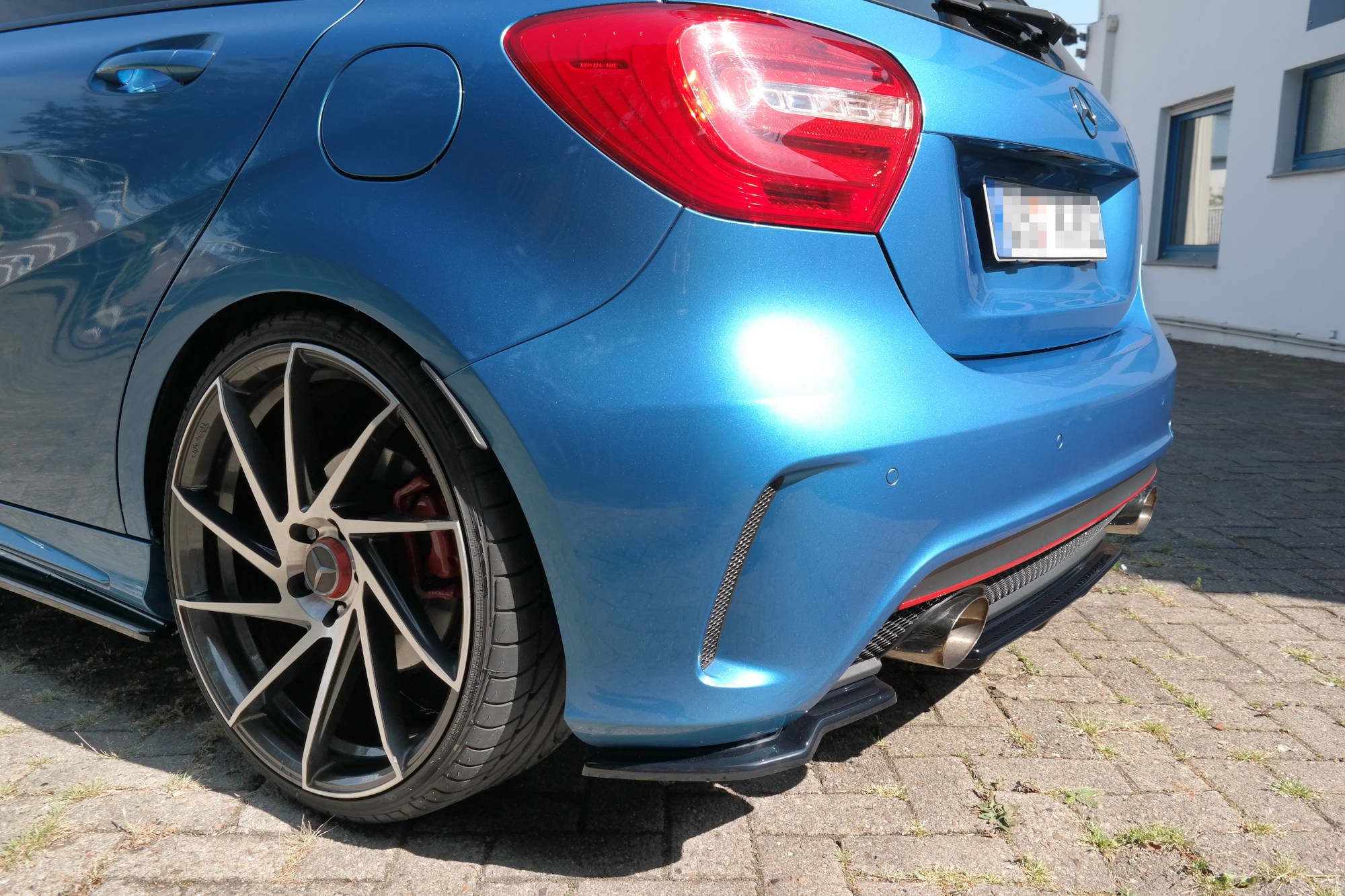 Maxton Design Mercedes A-Class W176 AMG-LINE Rear Spats - Gloss (2012-2015) 1 Maxton Design Mercedes A-Class W176 AMG-LINE Rear Spats - Gloss