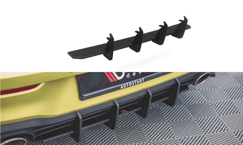 Maxton Design VW Golf 8 Gti Clubsport Diffuser - Durabaility v2 (2020-2024) 3 Maxton Design VW Golf 8 Gti Clubsport Diffuser - Durabaility v2 (2020-2024) - Image 3