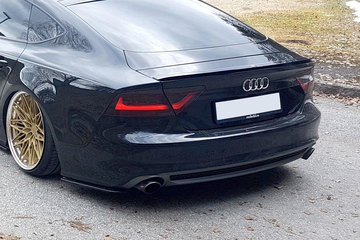 Maxton Design Audi A7 Sline 10-14 V2 Rear Spats- Gloss (2010-2014) 2 Maxton Design Audi A7 Sline 10-14 V2 Rear Spats- Gloss (2010-2014) - Image 2