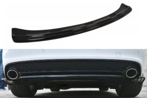 Maxton Design Audi A5 Coupe/Sportback S-Line Rear Center Lip - Gloss (8T 2011-2016) 8 Audi A5 Coupe/Sportback S-Line Rear Center Lip