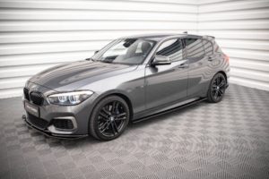 Maxton Design BMW 1 Series 2011-19 Side Skirt Extensions - Carbon Effect