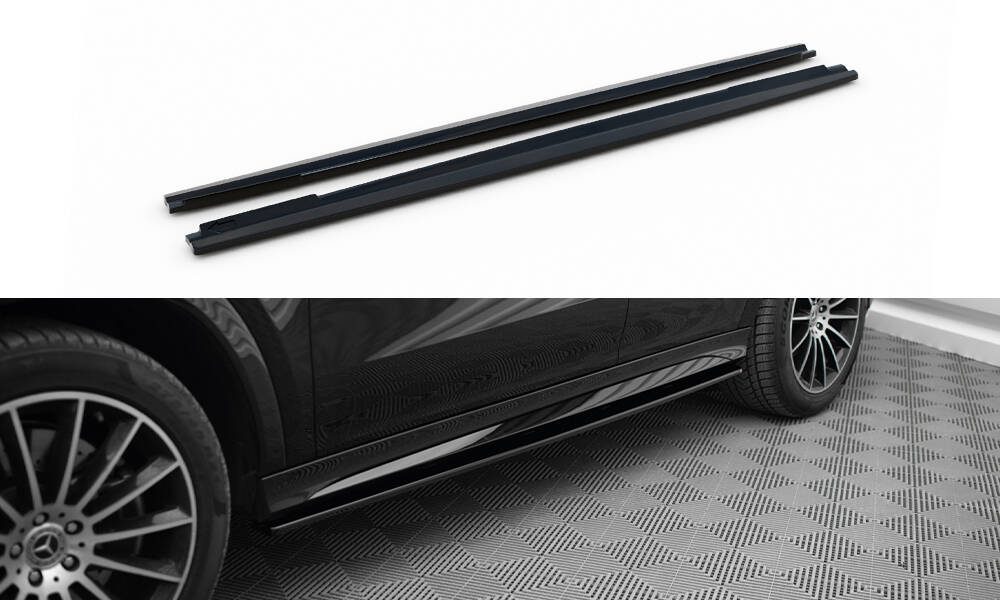 Maxton Design Mercedes GLE C167 Coupe Side Skirt Extensions - Gloss 5 Maxton Design Mercedes GLE C167 Coupe Side Skirt Extensions - Gloss - Image 5
