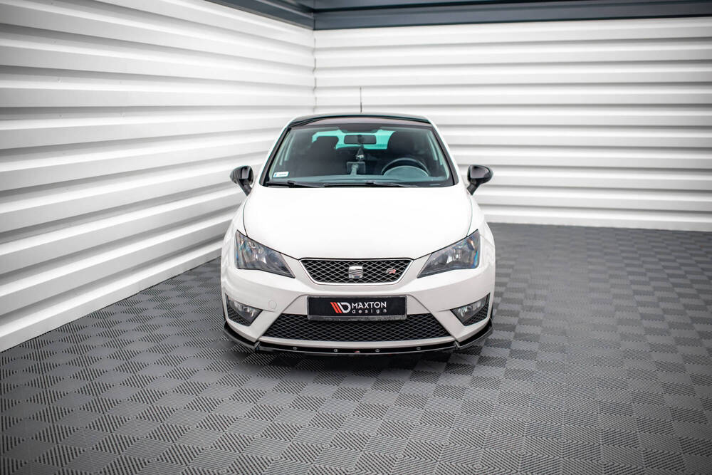 Maxton Design Seat Ibiza Mk4 Front Lip v2 - Gloss 1 Maxton Design Seat Ibiza Mk4 Front Lip v2 - Gloss
