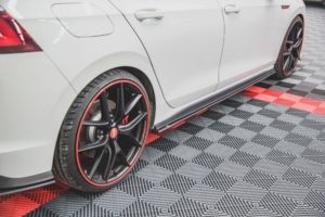 Maxton Design VW Golf 8 Gti Side Skirt Extensions - Durability v1