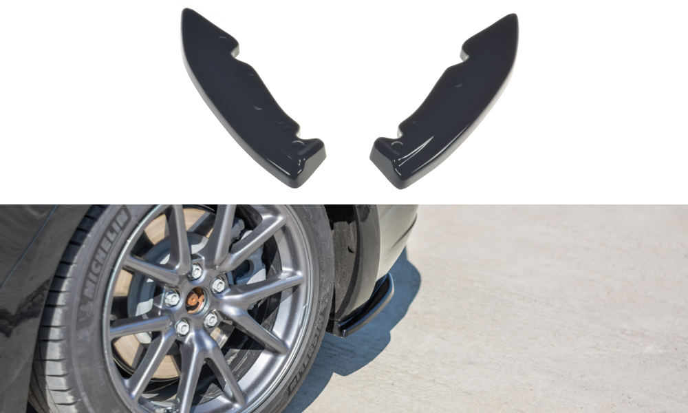 Maxton Design Tesla Model 3 Rear Spats - Gloss (2017-2023) 1 Maxton Design Tesla Model 3 Rear Spats - Gloss