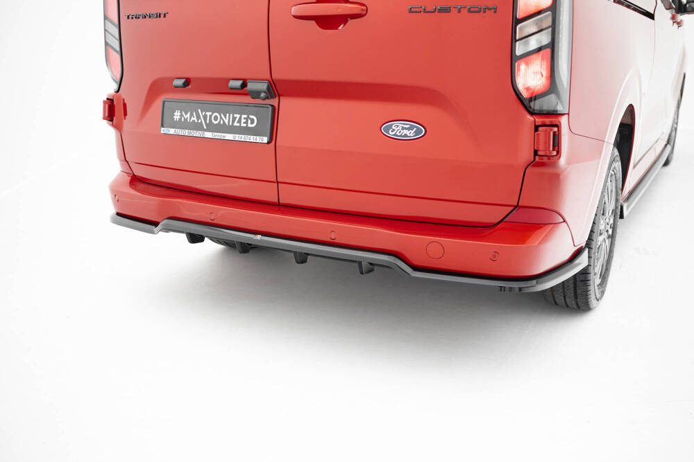 Maxton Design Ford Transit Custom Mk2 Rear Splitter - Gloss (2023+) 3 Maxton Design Ford Transit Custom Mk2 Rear Splitter - Gloss (2023+) - Image 3