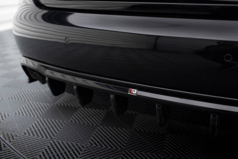 Maxton Design Audi A4 B8 Diffuser - Gloss Twin Left Exit (2008-2011) 4 Maxton Design Audi A4 B8 Diffuser - Gloss Twin Left Exit (2008-2011) - Image 4